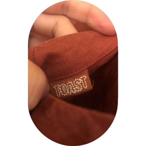 TOAST Linen Jumpsuit (NWT) in "Terracotta" - Picture 11 of 12